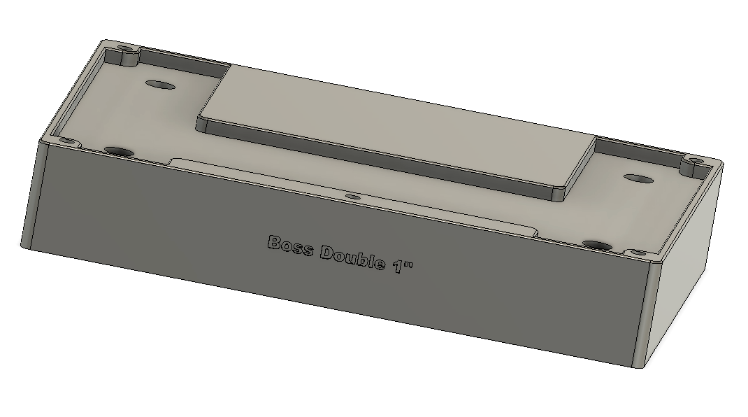 Boss Double Pedal Bottom Plate Slab