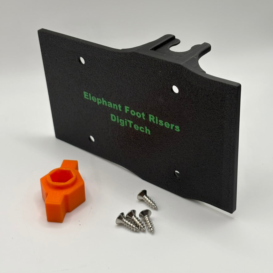 DigiTech Drop Bottom Plate Slabs, Frame and Risers