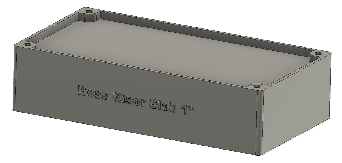 Boss Pedal Bottom Plate Slabs