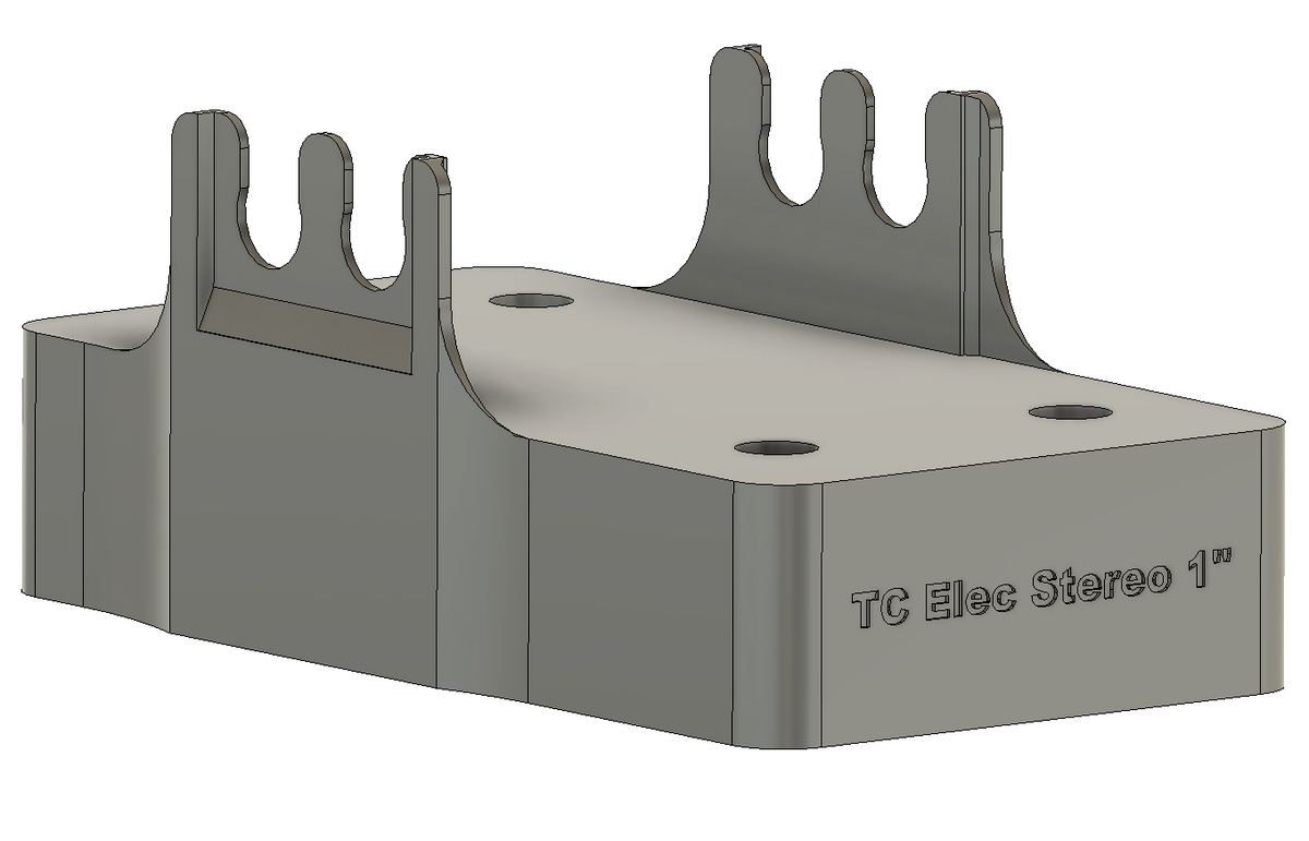 TC Electronic Stereo Pedals Bottom Plate Slabs and Riser Slabs