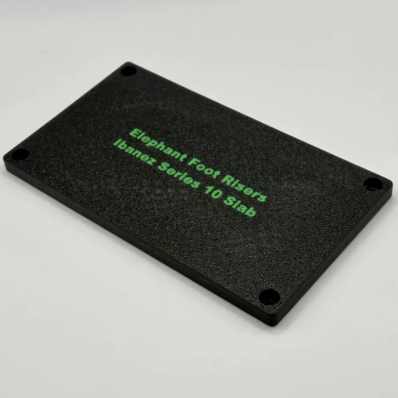 Ibanez Series 10 Bottom Plate Slabs