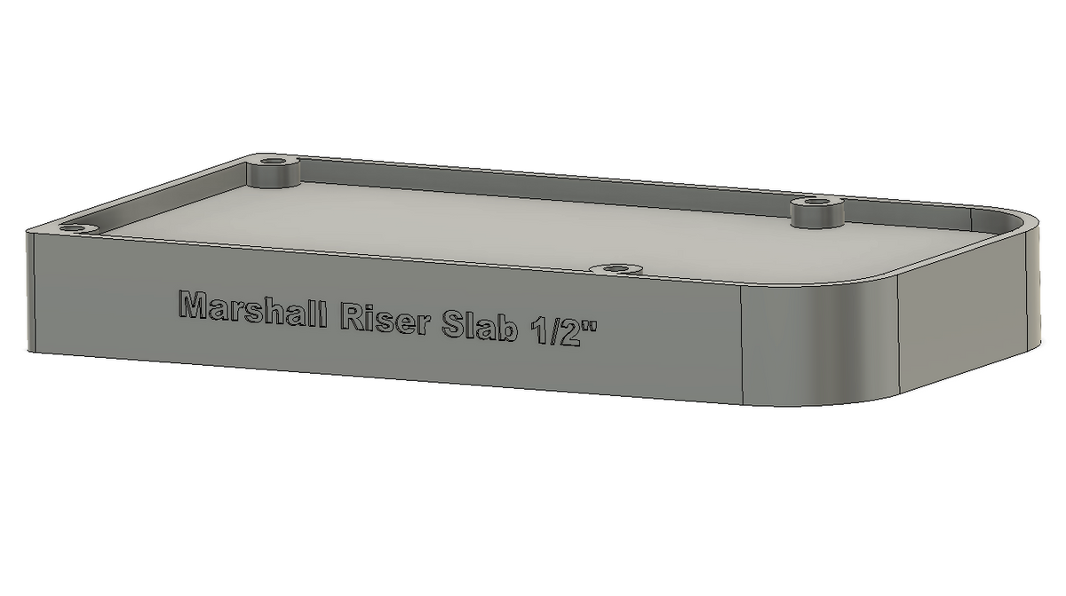 Marshall Pedals Bottom Plate Slabs