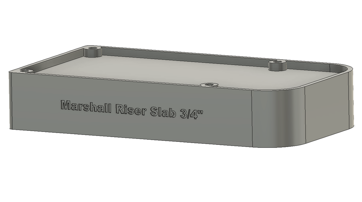 Marshall Pedals Bottom Plate Slabs