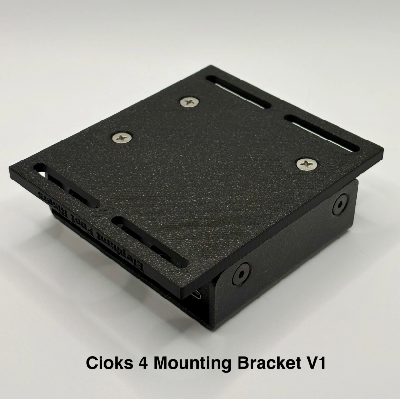 CIOKS 4 Mounting Brackets and Bottom Plate Slab