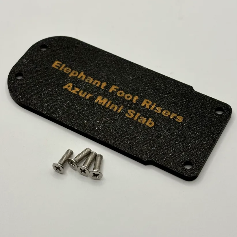 Azur Mini Pedals Bottom Plate Slabs
