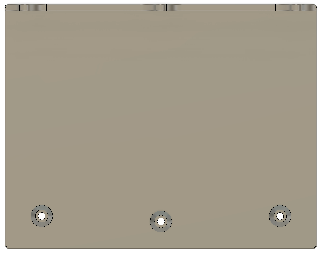 Boss Triple Pedal (500 Series) Bottom Plate Slabs