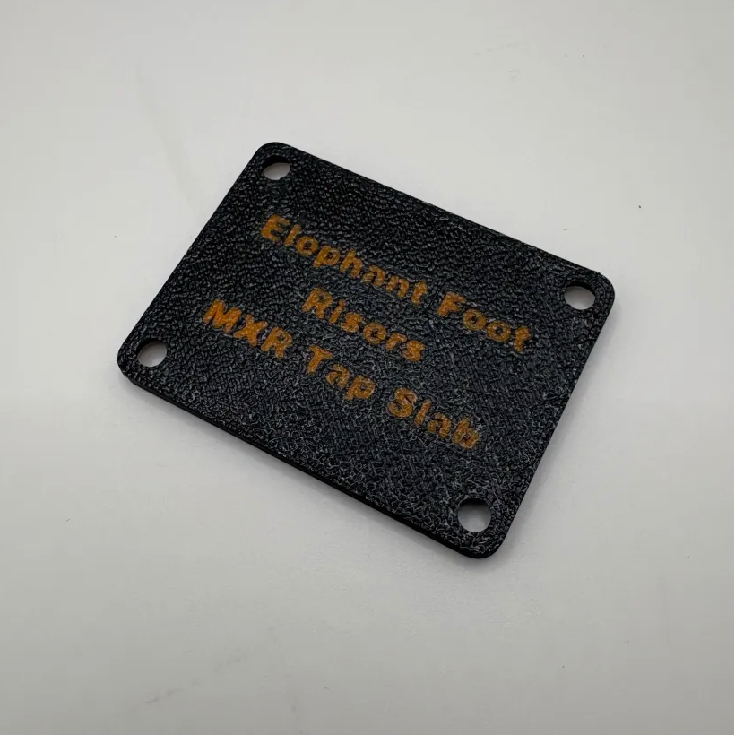 MXR Tap - Bottom Plate Slabs