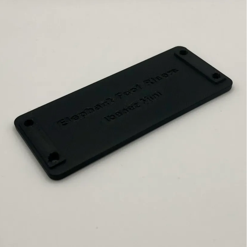Ibanez Mini Pedals Bottom Plate Slabs