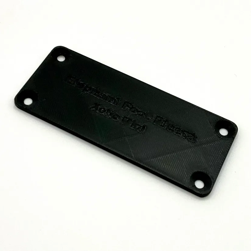 Xotic Mini Pedal Bottom Plate Slabs