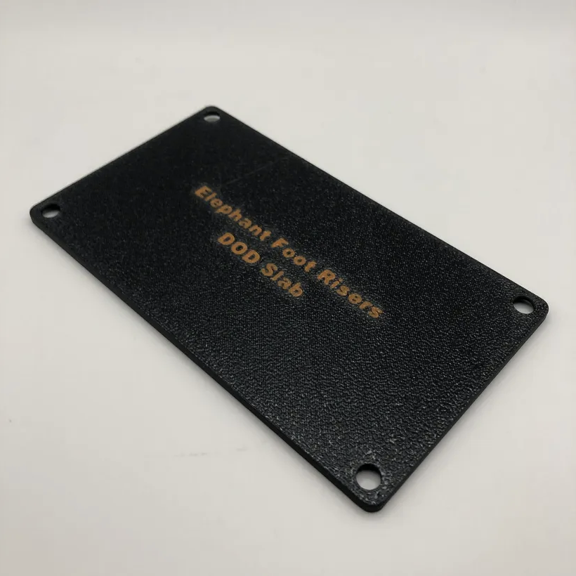DOD Pedal Bottom Plate Slab