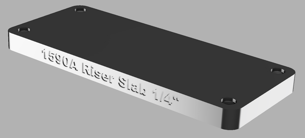 1590A Bottom Plate Slabs and Riser Slabs