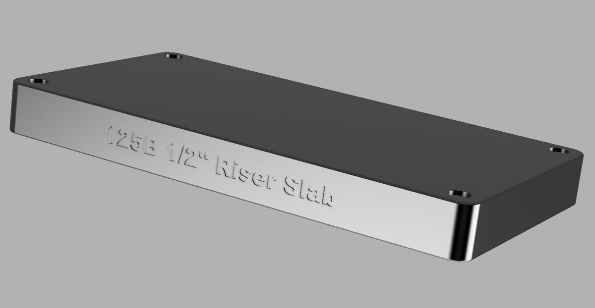 125B Bottom Plate Slabs and Riser Slabs