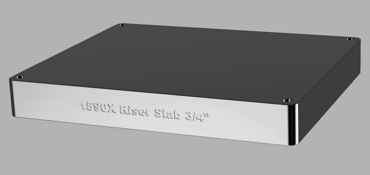 1590X Bottom Plate Slabs and Riser Slabs