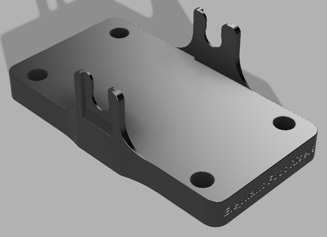 TC Electronic Mono Pedals Bottom Plate Slabs