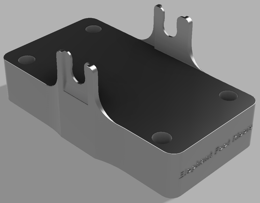 TC Electronic Mono Pedals Bottom Plate Slabs