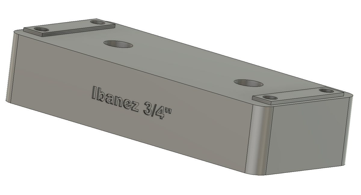 Ibanez Mini Pedal Bottom Plate Slab