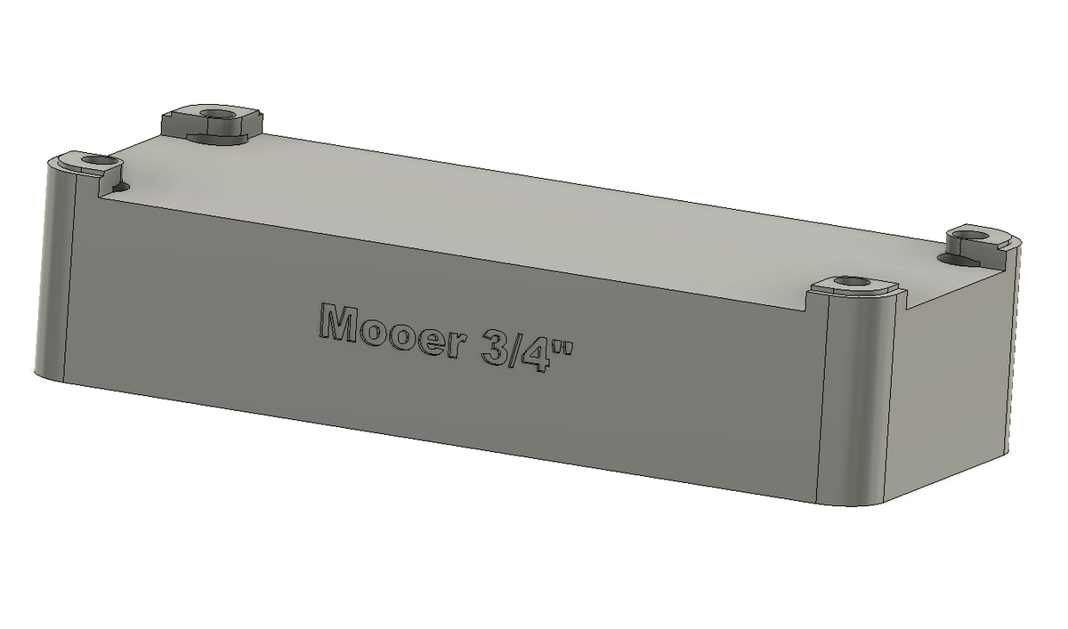 Mooer Mini Pedal Bottom Plate Slab