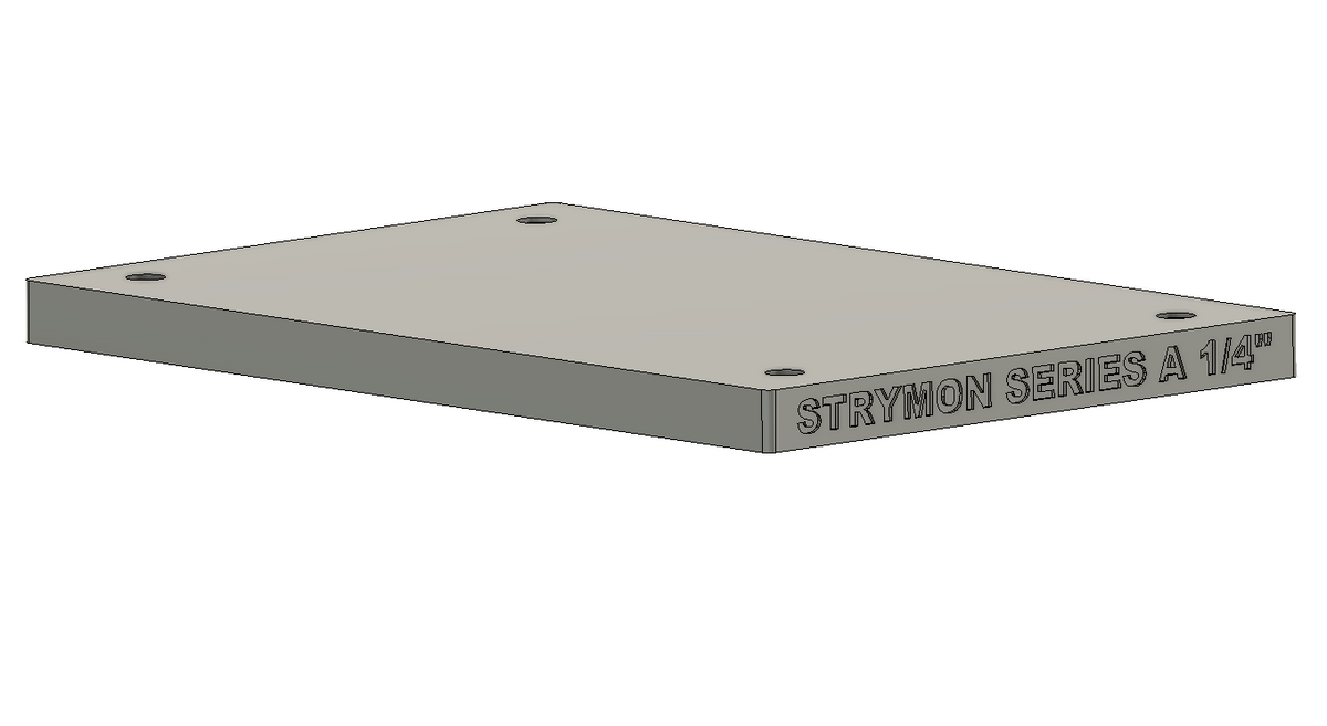 Strymon Series A Bottom Plate Slabs and Riser Slabs