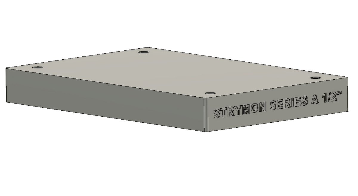 Strymon Series A Bottom Plate Slabs and Riser Slabs