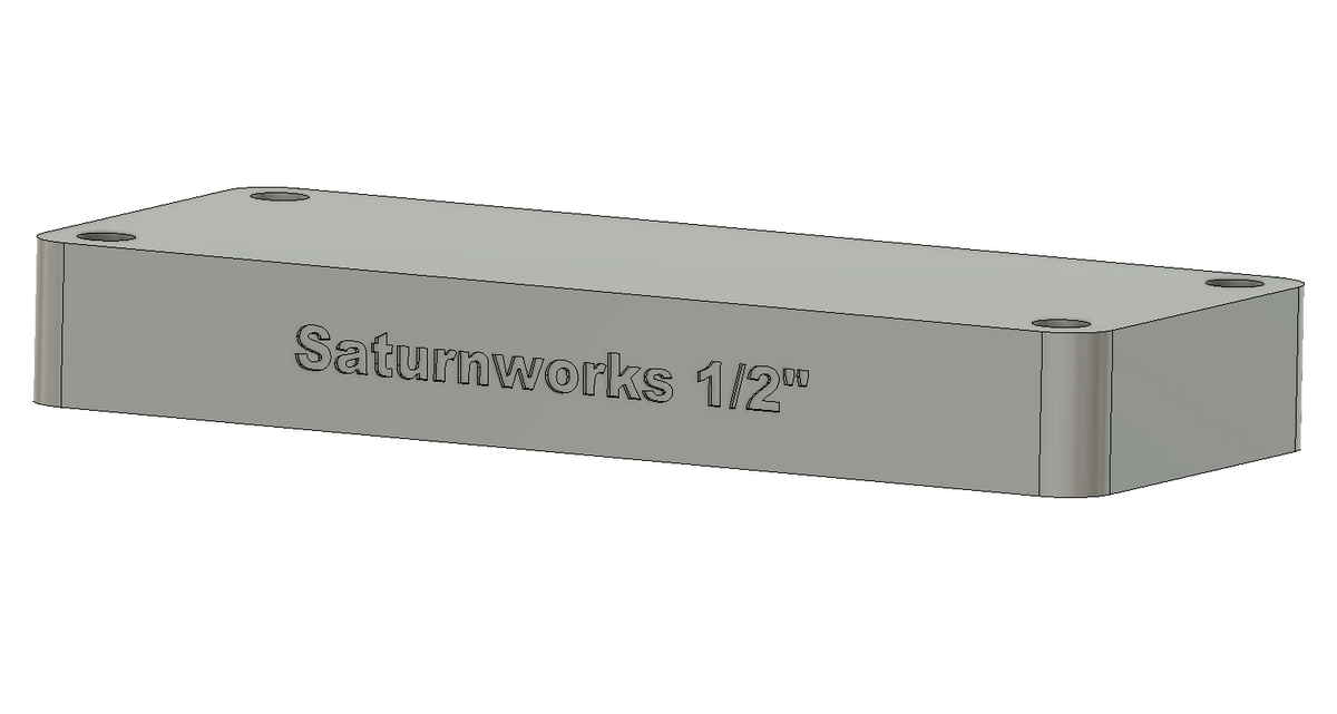 Saturnworks Mini Bottom Plate Slab