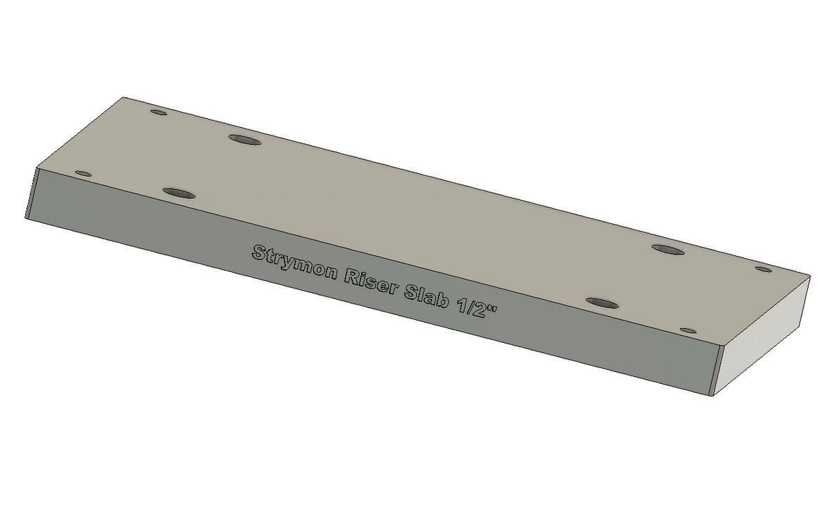 Strymon Volante, NightSky Bottom Plate Slabs and Riser Slabs